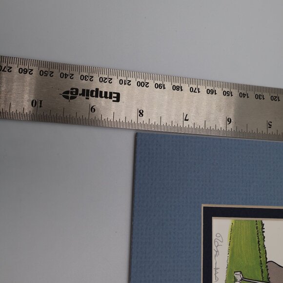 Robert Marble "Distractions" Golf Matted 8x10 Signed Print - Picture 6 of 6